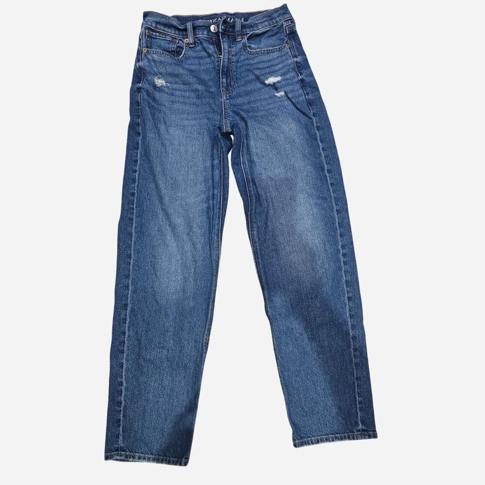 American-eagle Women's Blue and Navy Jeans